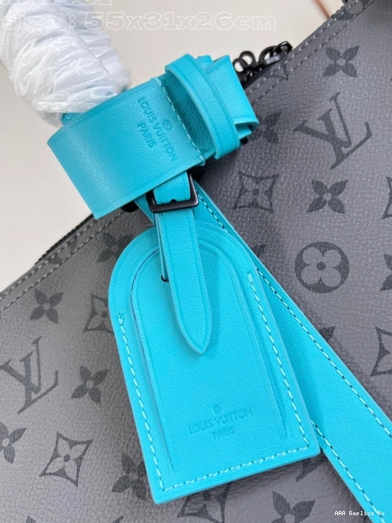 AAA Replica Ru VUITTON BANDOULIERE KEEPALL 55 LOUIS 0810